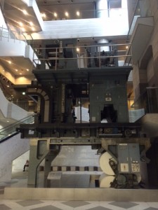 昭和の時代に活躍した輪転機